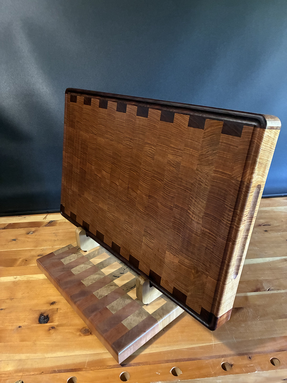 Premium Tasmanian Oak & Blackwood End - Grain Chef's Board
